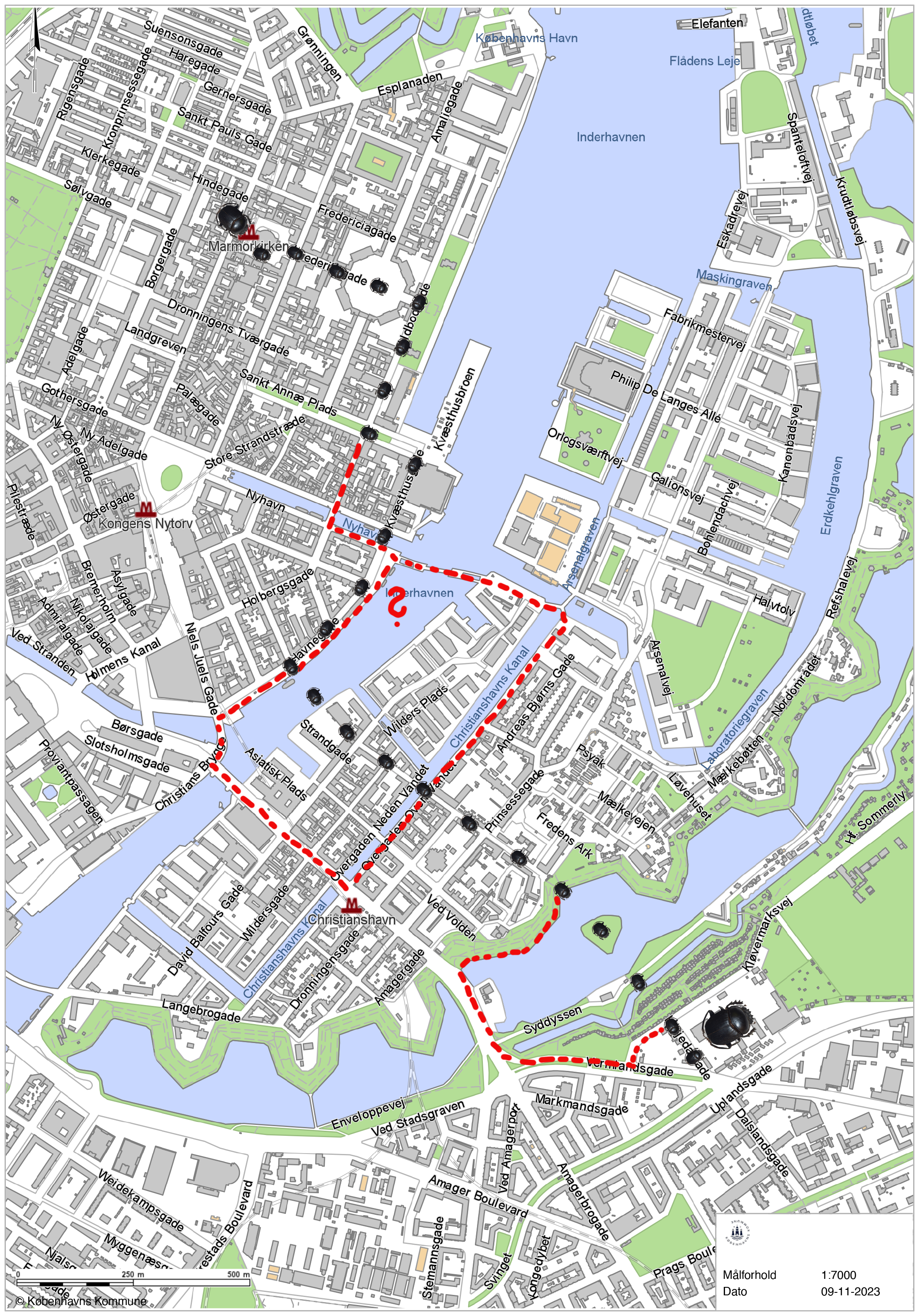 Kort – Ud af røret København