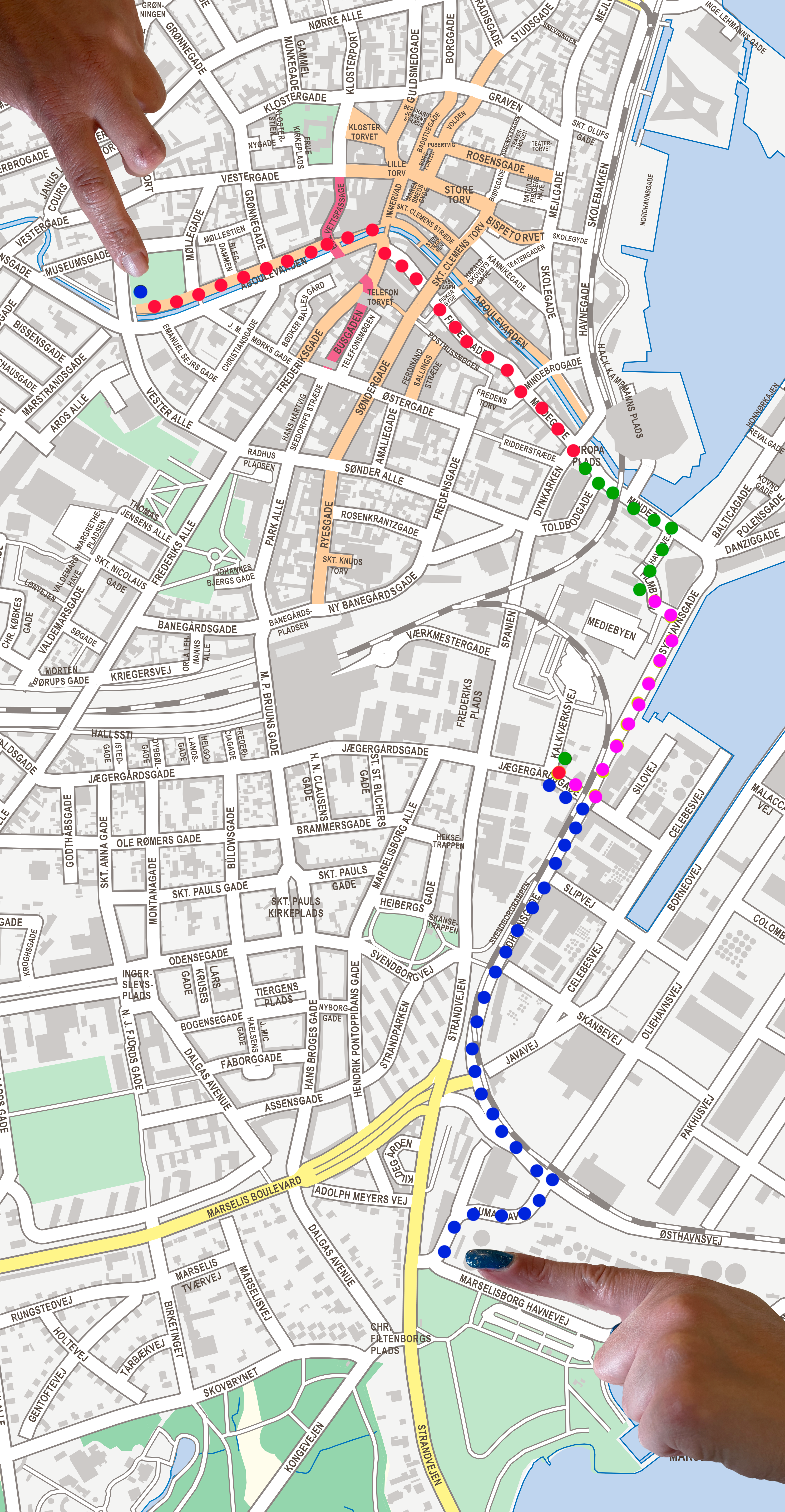 Kort – Ud af røret København